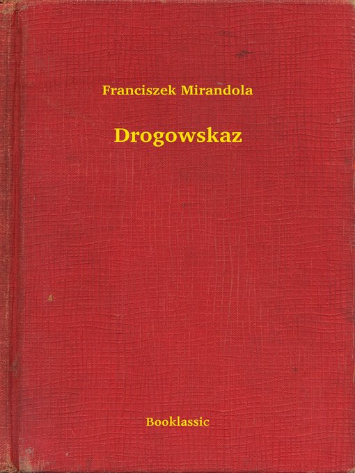 Title details for Drogowskaz by Franciszek Mirandola - Available